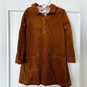 Boden Corduroy Dress, Size 6-7Y.